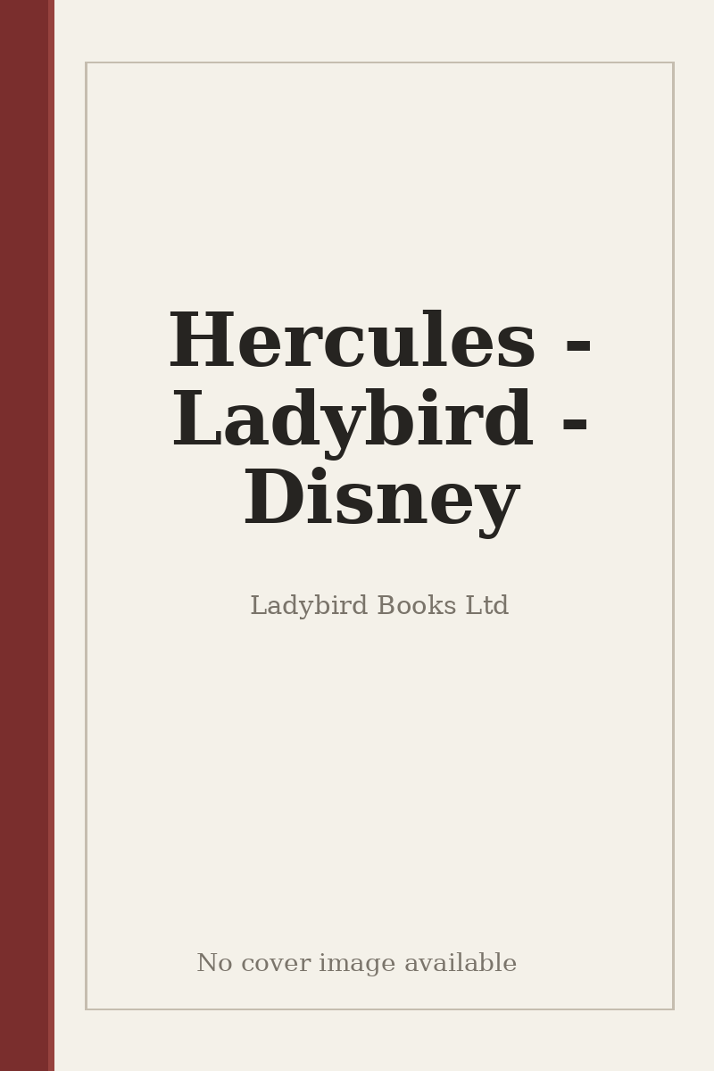 Hercules - Ladybird - Disney - no cover image available