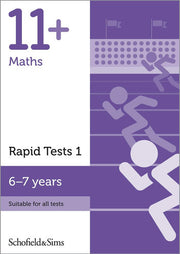 11+ Maths Rapid Tests Book 1 for GL and Other Test Providers: Year 2, Ages 6-7