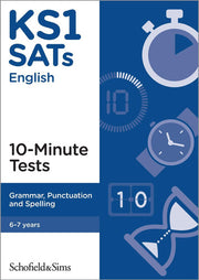 KS1 SATs Grammar, Punctuation and Spelling 10-Minute Tests: Ages 6-7 (for the 2026 tests)