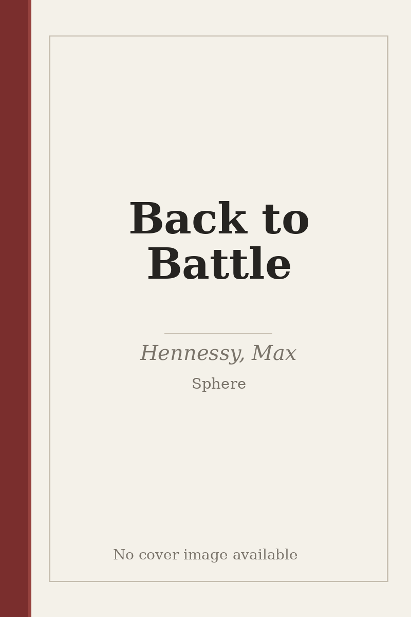 Back to Battle - no cover image available