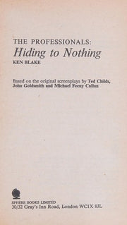 The Professionals 7: Hiding to nothing (Professionals S.)