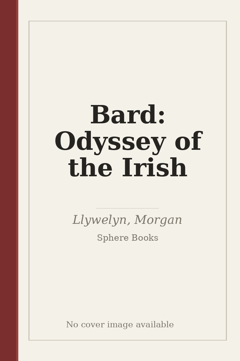 Bard: Odyssey of the Irish - no cover image available