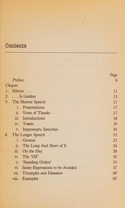 Stand and Deliver: Handbook for Speakers, Chairmen and Committee Members