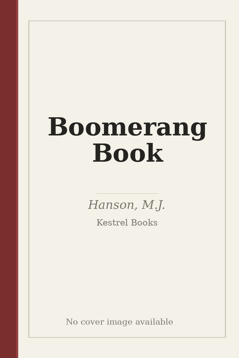 Boomerang Book - no cover image available