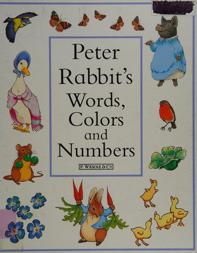 The Peter Rabbit's Words, Colours And Numbers