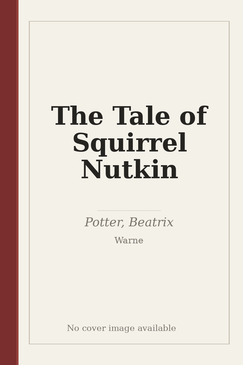 The Tale of Squirrel Nutkin - no cover image available