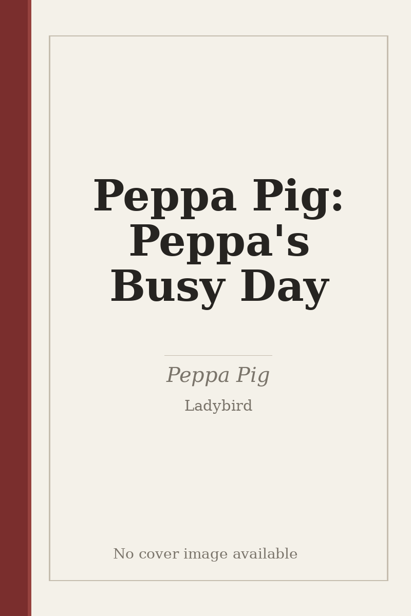 Peppa Pig: Peppa's Busy Day - no cover image available