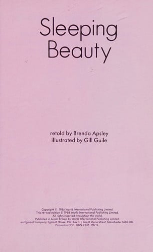 First Readers I: Sleeping Beauty