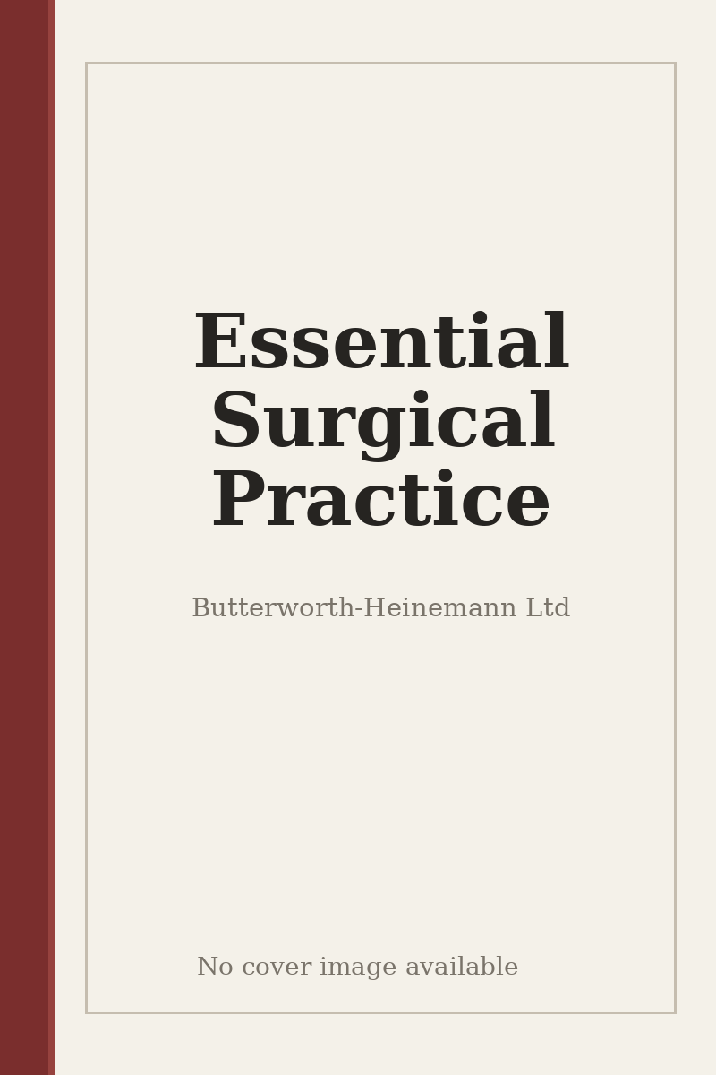 Essential Surgical Practice - no cover image available