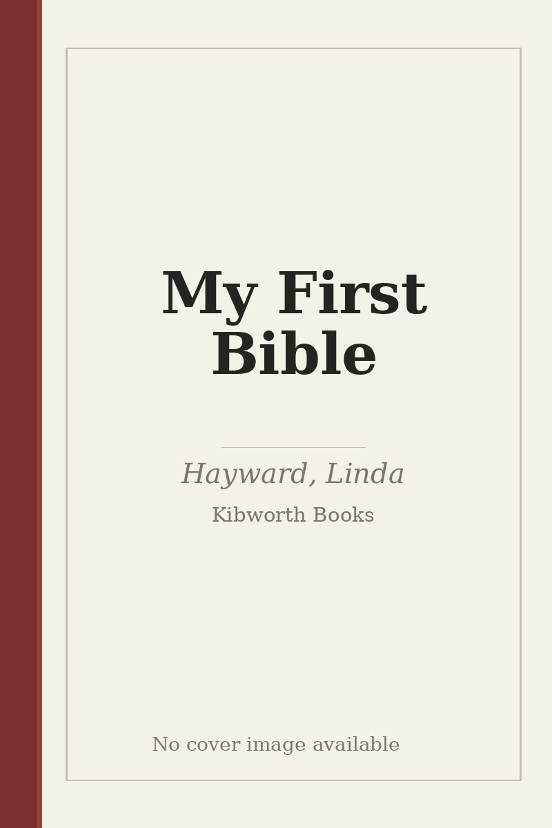 My First Bible - no cover image available