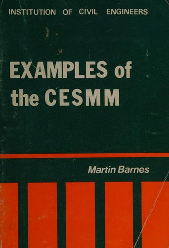 Examples of the Civil Engineering Standard Method of Measurement