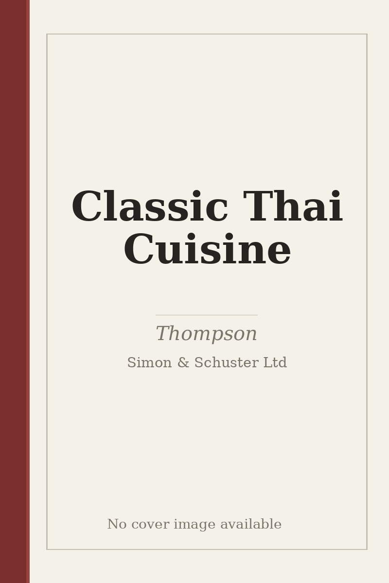 Classic Thai Cuisine - no cover image available