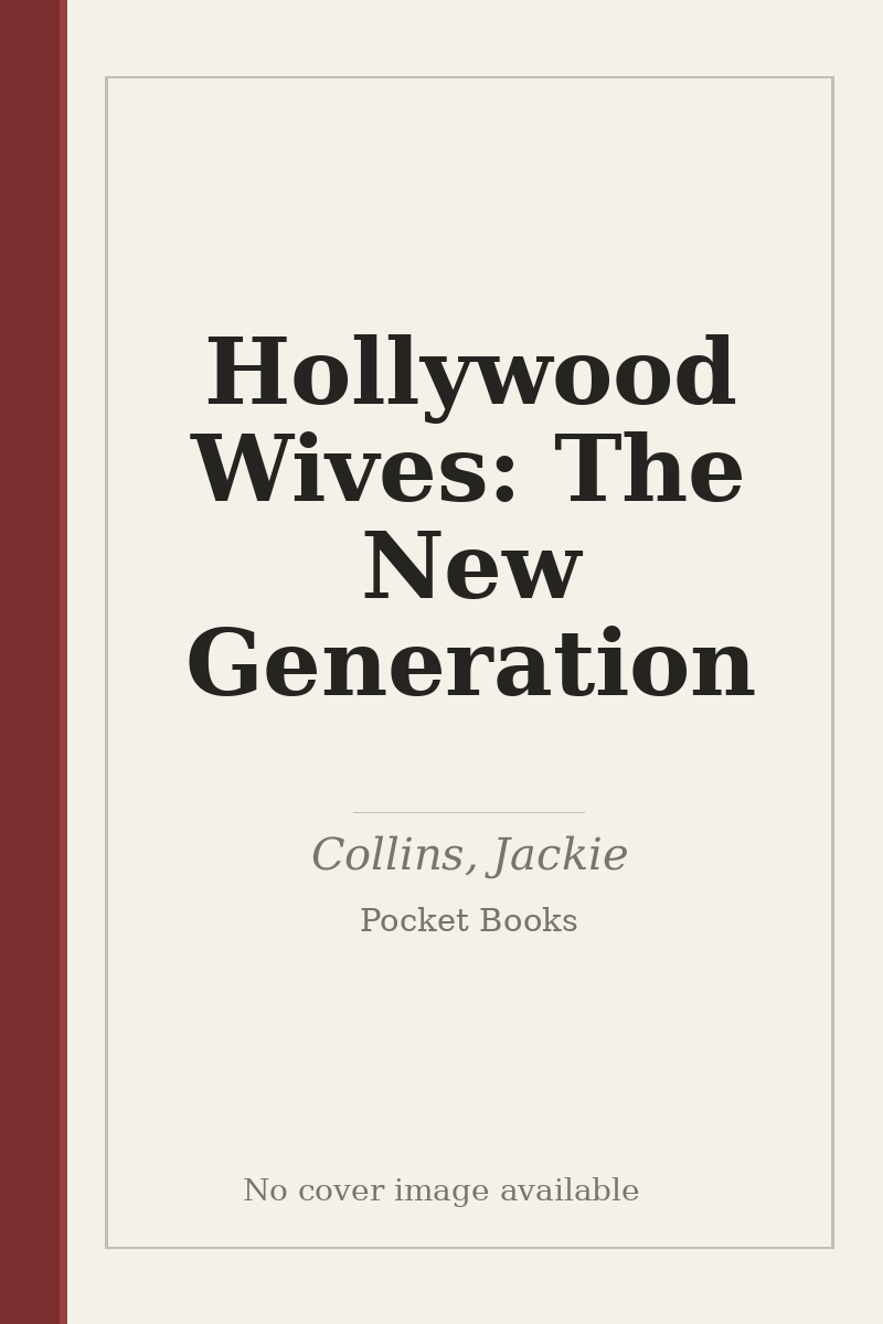 Hollywood Wives: The New Generation - no cover image available