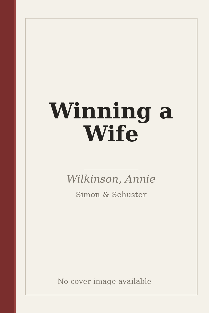 Winning a Wife - no cover image available