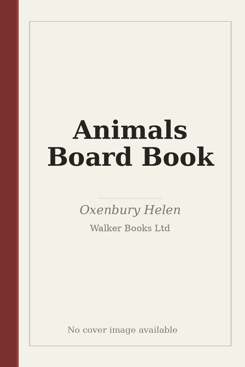 Animals Board Book - no cover image available