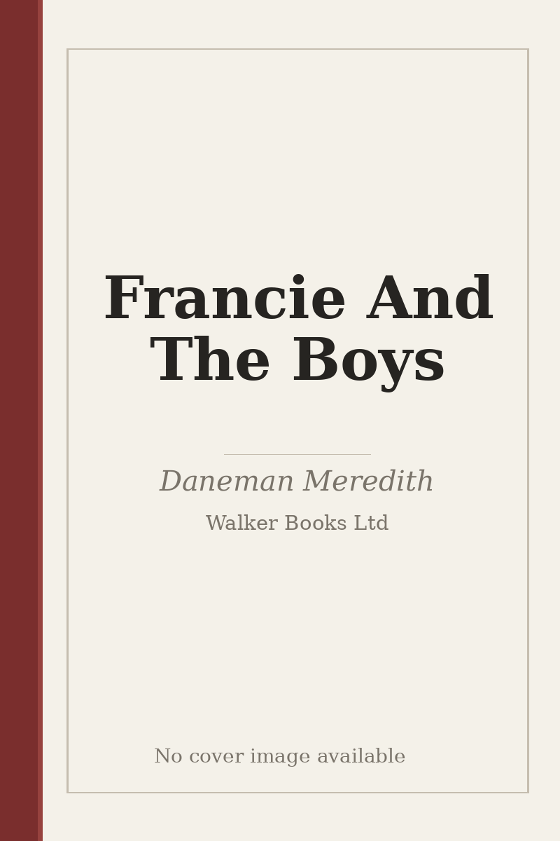 Francie And The Boys - no cover image available