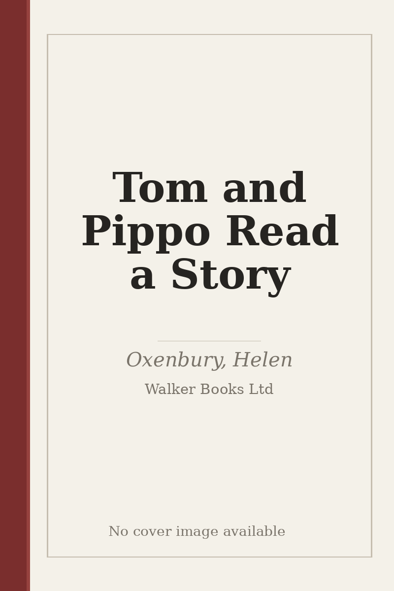 Tom and Pippo Read a Story - no cover image available