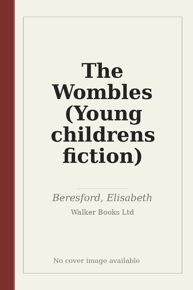 The Wombles (Young childrens fiction) - no cover image available