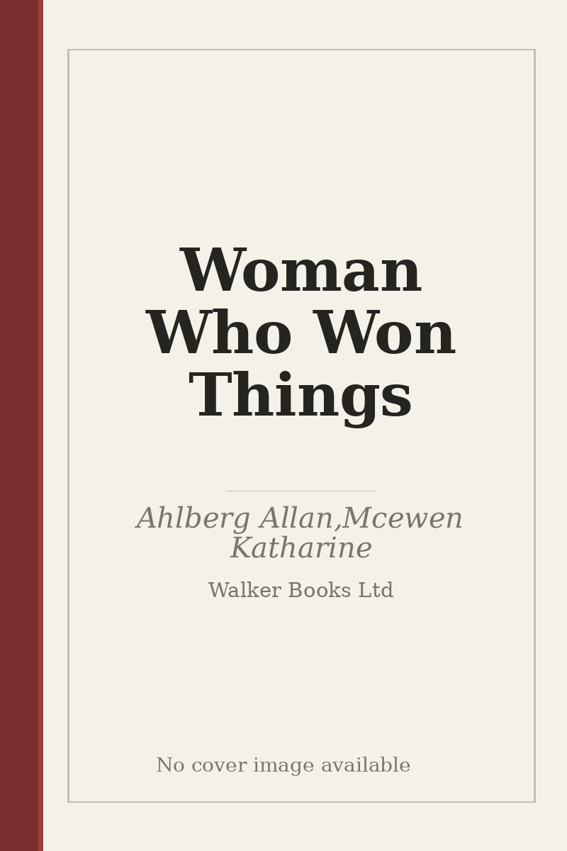 Woman Who Won Things - no cover image available