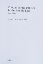Contemporary Politics in the Middle East 3rd edition