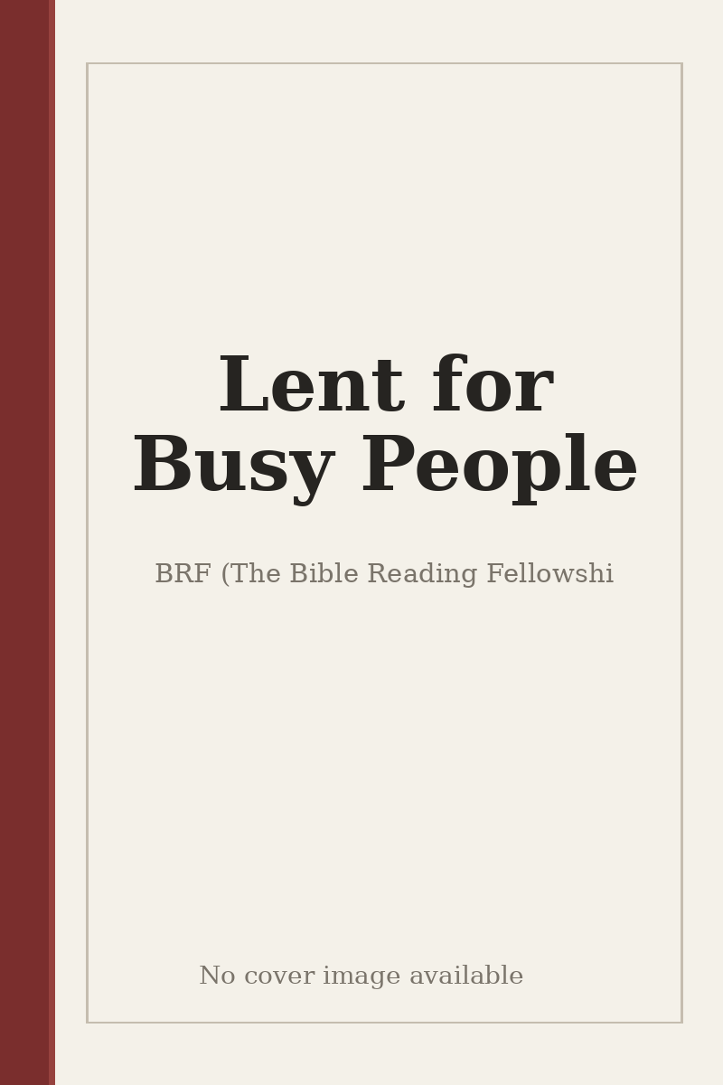Lent for Busy People - no cover image available