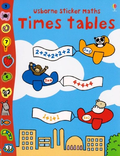 Times Tables (Usborne Sticker Maths)