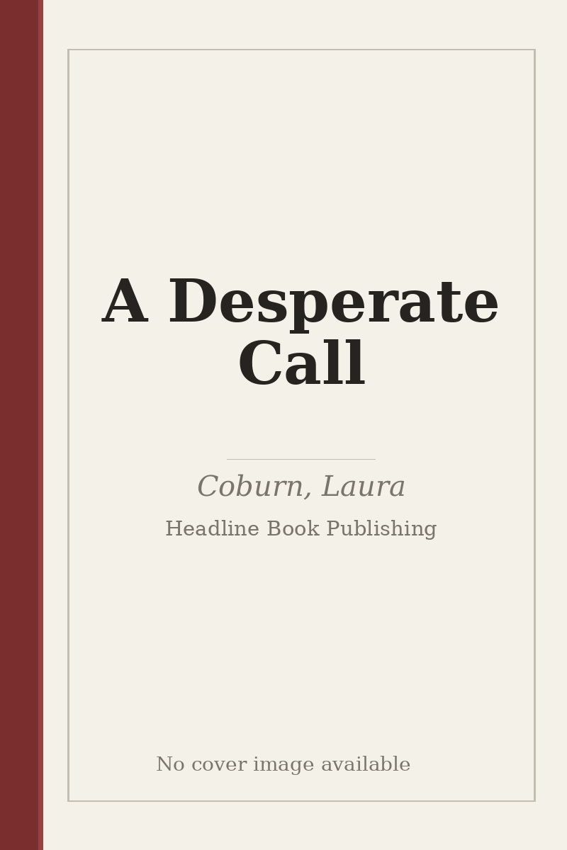 A Desperate Call - no cover image available