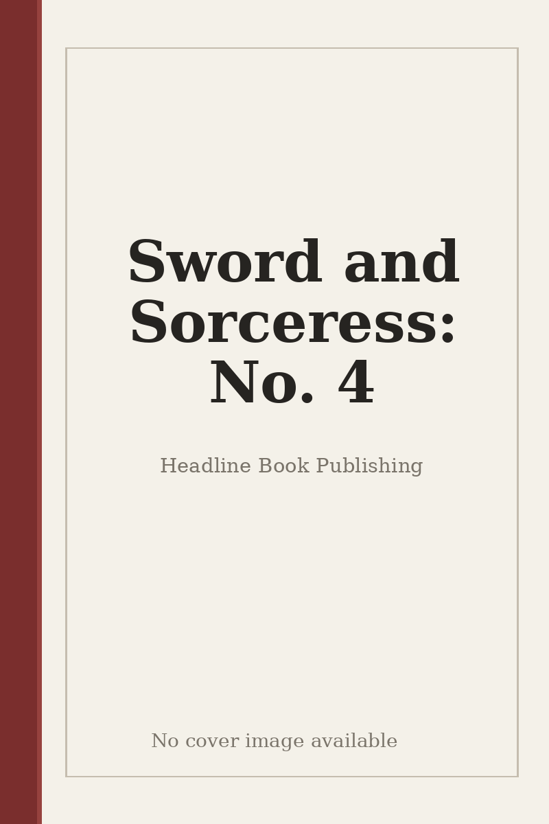 Sword and Sorceress: No. 4 - no cover image available
