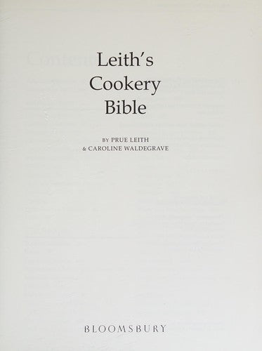 Leith's Cookery Bible