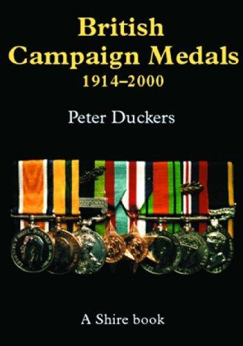 British Campaign Medals, 1914-2000: No. 393 (Shire Colour Album S.)