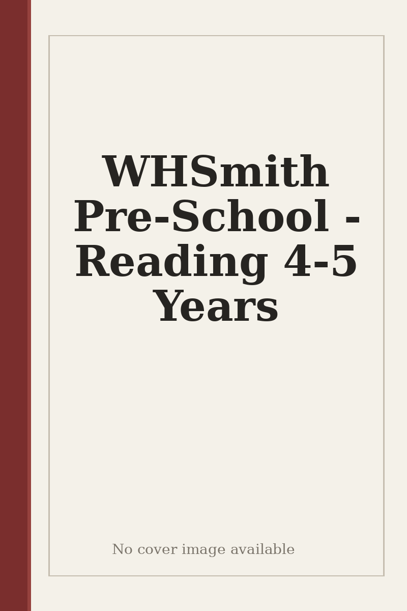 WHSmith Pre-School - Reading 4-5 Years - no cover image available