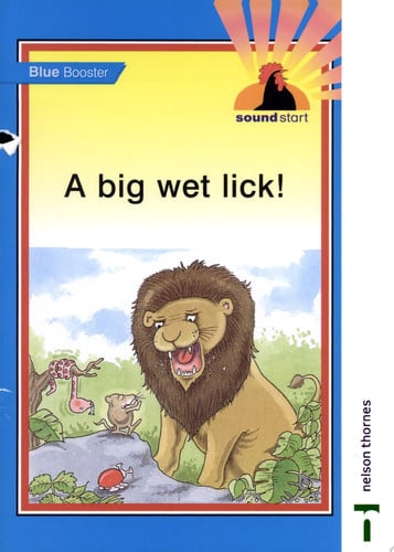 Sound Start Blue Booster - A Big Wet Lick!