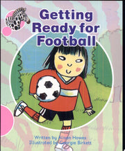Spotty Zebra Pink A Ourselves - Getting Ready for Football