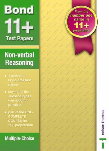 Non-verbal Reasoning (Multi-choice) (Bond 11+ Test Papers)