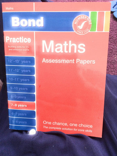 Bond First Papers in Maths 7-8 Years