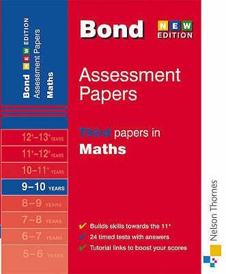 Bond Maths Assessment Papers 9-10 years Book 1