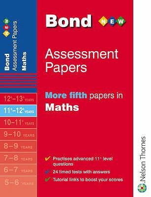 Bond More Fifth Papers in Maths 11-12+ Years