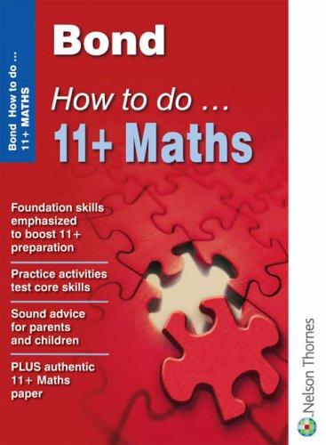 Bond How To Do 11+ Maths