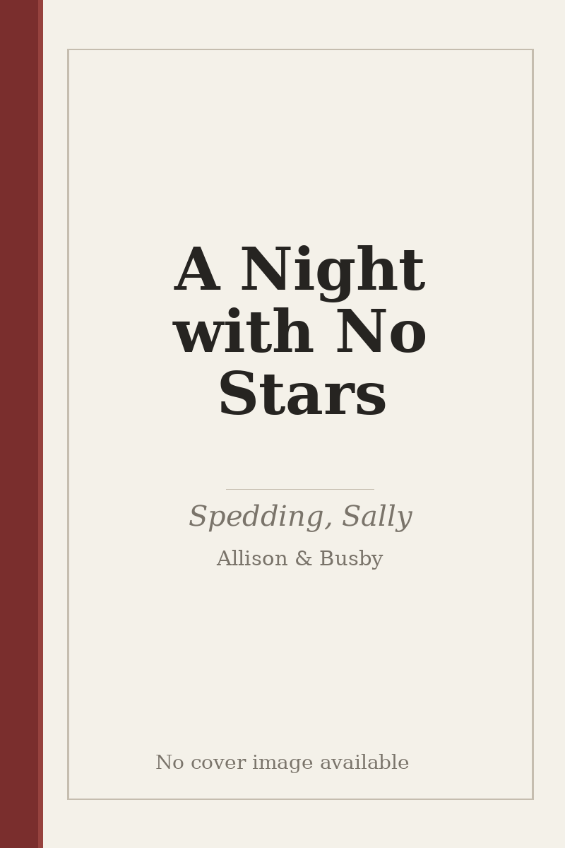 A Night with No Stars - no cover image available