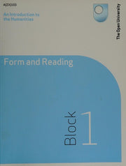 An Introduction to the Humanities - Form and Reading: Block 1