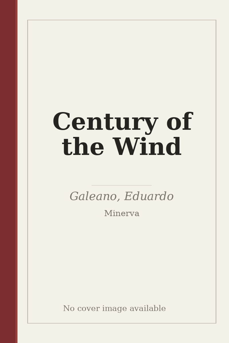 Century of the Wind - no cover image available