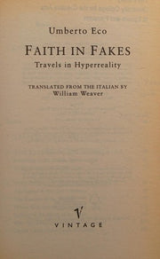 Faith in Fakes