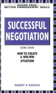 Successful Negotiation (Better management skills)