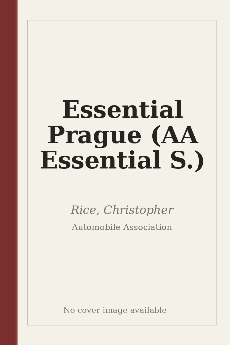 Essential Prague (AA Essential S.) - no cover image available