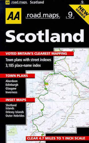 Scotland: No. 9 (AA Road Maps)