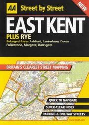 AA Street by Street East Kent, (AA Street by Street)