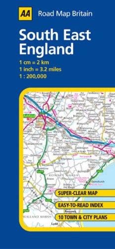 South East England (AA Road Map Britain)