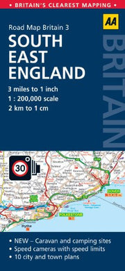 Road Map South East England (AA Road Map Britain Series)