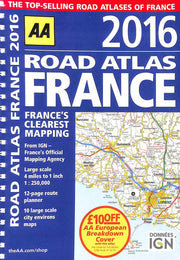 Road Atlas France 2016