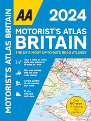 Motorists Atlas Britain 2024 Spiral bound (AA Road Atlas Britain) (AA UK Atlas Britain)